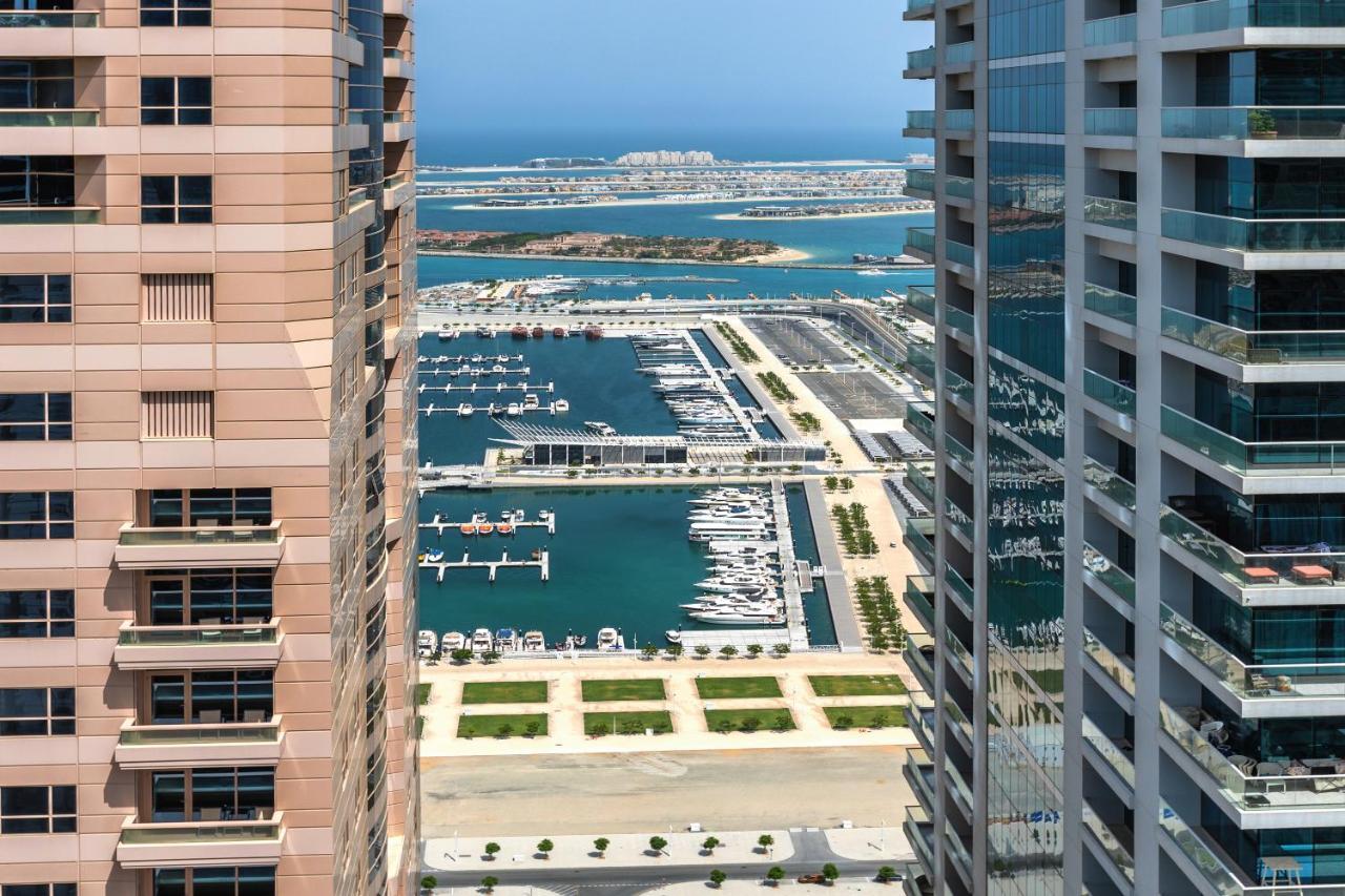 Luxury Apartment In Marina Gate Jumeirah Living Dubaj Kültér fotó